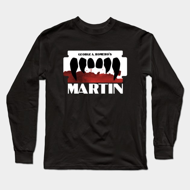 George A. Romero's Martin Long Sleeve T-Shirt by SmallDogTees